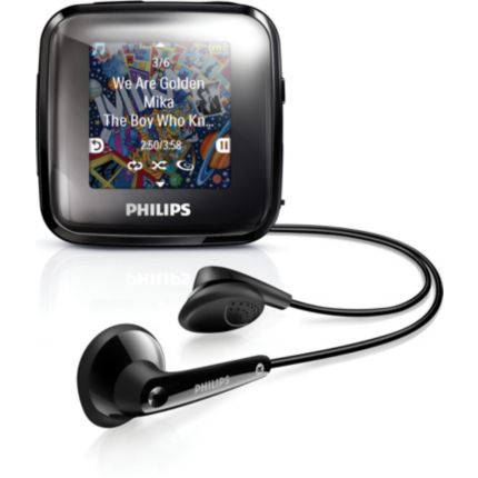  Philips on Philips   Gogear Mp3 Player Spark 4gb    Sa2spk04k 97   Mp3 Players