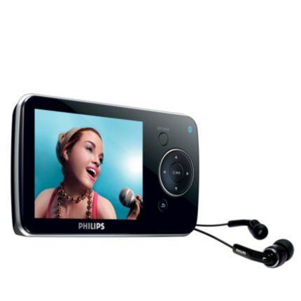 Philips GoGear Reproductor de video portátil 8 GB SA5285BT/55