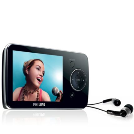 Philips GoGear Opus Baladeur vidéo 16 Go SA5295/02