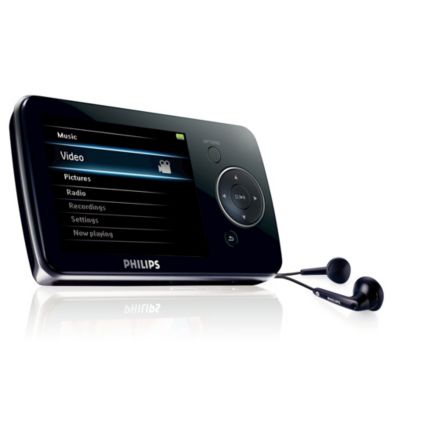 Philips GoGear 便携式视频播放机 8GB SA5385/93