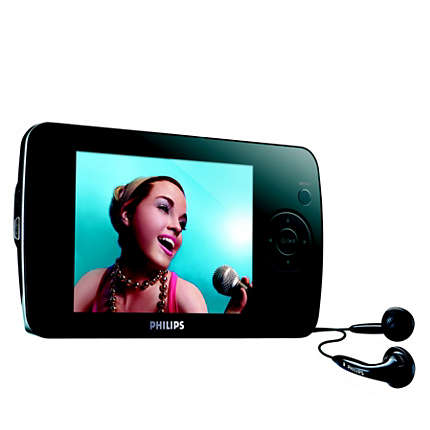 Philips GoGear Flash audio video player 8GB* SA6186/37