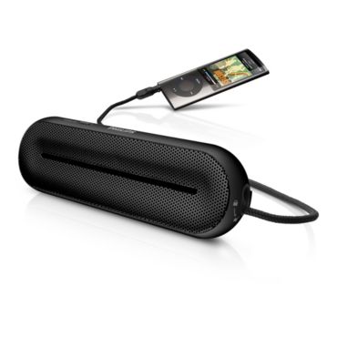 Philips  Coluna MP3 portátil Universal SBA1600BLK/00
