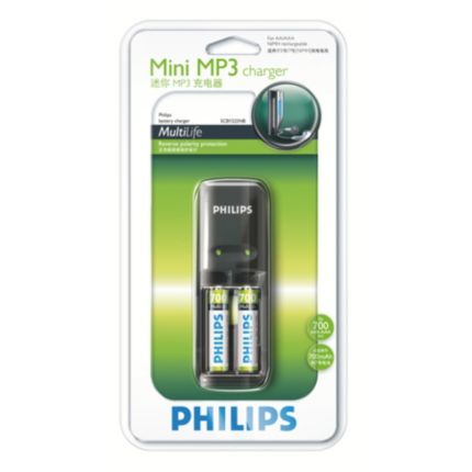 Philips  电池充电器  SCB1225NB/93