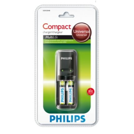 Philips  Încărcător baterii  SCB1235NB/12