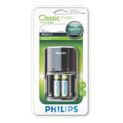 Philips  电池充电器  SCB1430NB/93