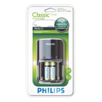 Philips  电池充电器  SCB1435NB/93