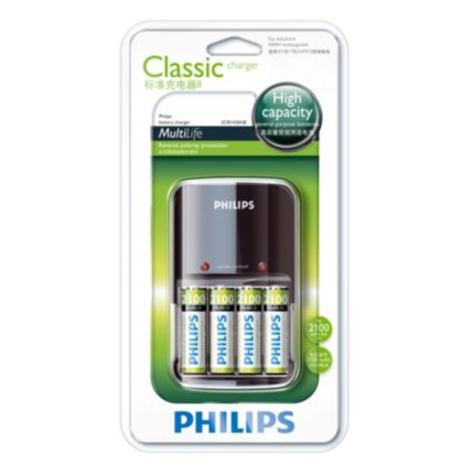 Philips  电池充电器  SCB1436NB/93