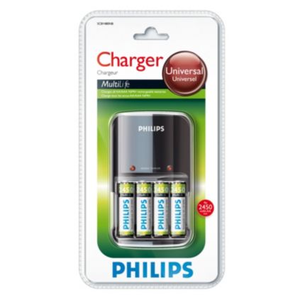 Philips  Încărcător baterii  SCB1480NB/12