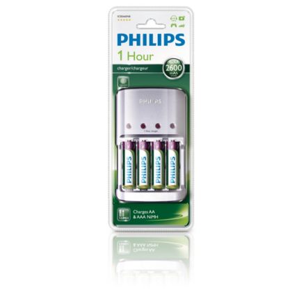 Philips  Akkuladegerät 1 Stunde SCB5660NB/12