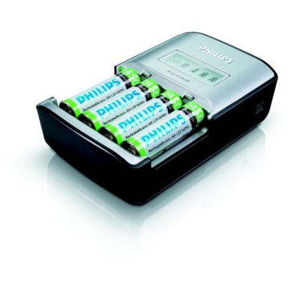 Philips  Carregador de pilhas 30 minutos SCB7075CB/12