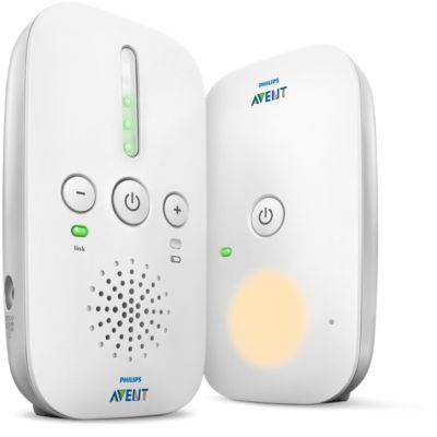 Philips Avent Audio monitors con tecnología dect 120 canales 300 50 blanco scd502