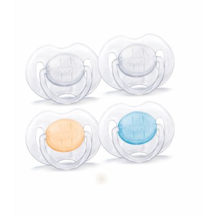 Philips  Durchsichtige Beruhigungssauger 0 bis 3 Monate SCF120/01