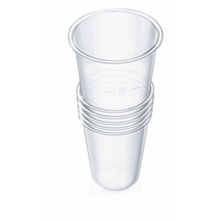 Philips Tempo- Disposable System Wide pre-formed liners 8ozx50 SCF138/05