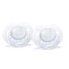 Translucent pacifiers