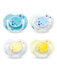 0-6m BPA-Free Night Time Pacifiers