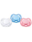 0-6m BPA-Free Freeflow pacifiers