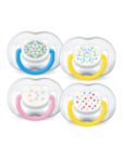6-18m BPA-Free Contemporary Freeflow Pacifier
