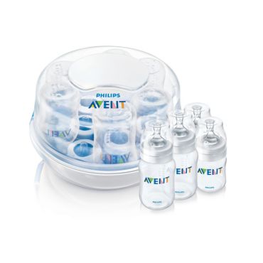 Philips  Set con esterilizador para microondas Clásicos SCF277/51