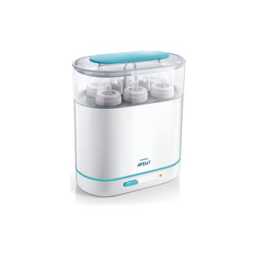 Philips  Thiết bị khử trùng hơi nước bằng điện 3 trong 1 Thiết bị khử trùng chạy bằng điện SCF284/02