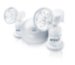 Twin electronic breast pump