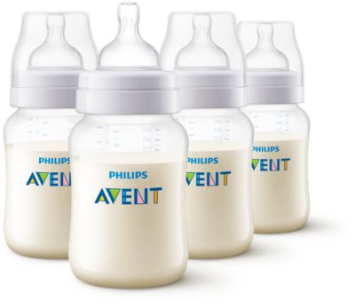 slow flow anti colic bottles