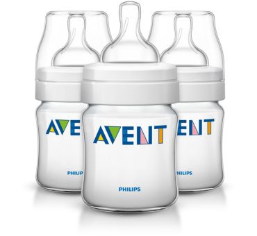 3 Classic 4oz/125ml Feeding bottle