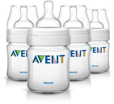 4 Classic 4oz/125ml Feeding bottle