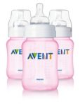 3 Classic 9oz Slow Flow Nipple Feeding bottle