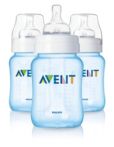 3 Classic 9oz Slow Flow Nipple Feeding bottle