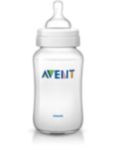 1 Classic 11oz Variable Flow Nipple Feeding bottle