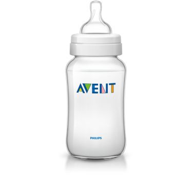 1 Classic 11oz Variable Flow Nipple Feeding bottle