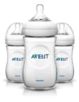 3 Natural 9-oz/260-ml Feeding bottle
