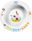 White Toddler bowl small 6m+