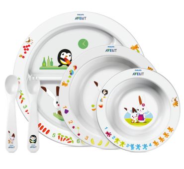 Coffret repas pour enfant 6 mois et + 0 % BPA