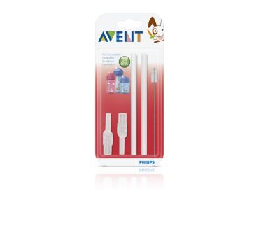Replacement straw sets With brush Straw Cups