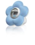 Blue flower Baby Bath and Room Thermometer