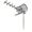 Antena de TV digital para interiores y exteriores para UHF y HDTV
