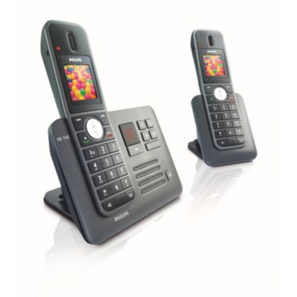Philips  Draadloze telefoon met antwoordapparaat  SE7452B/22