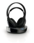 Over-ear Black Wireless Hi-Fi Headphone
