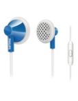Blue In-Ear Headset