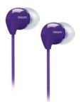 Purple In-Ear Headphones
