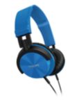 DJ monitor style Blue Headband headphones