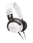 DJ monitor style White Headband headphones