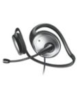 Neckband Silver PC Headset