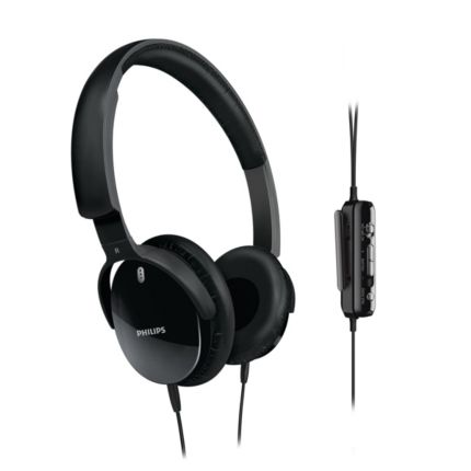 Philips - Noise Cancelling Headphones SHN5600/10 - Headband ...