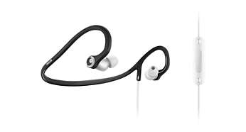 Sports headphones with mic