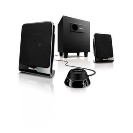 Philips  Multimedia-Lautsprecher 2.1  SPA1312/10
