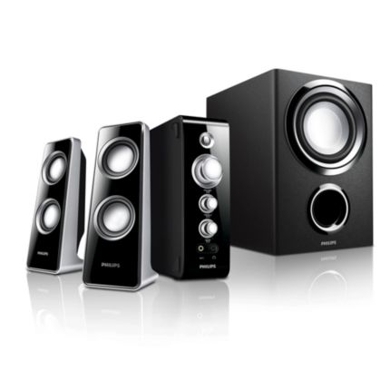 Philips  多媒体音箱 2.1  SPA3350/93