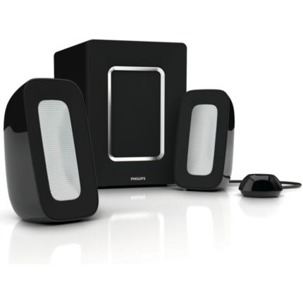 Philips  Multimedia-Lautsprecher 2.1  SPA4310/10