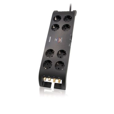 Philips  Protector contra sobretensão p/ sist. cinema em casa 8 tomadas SPN5087E/10